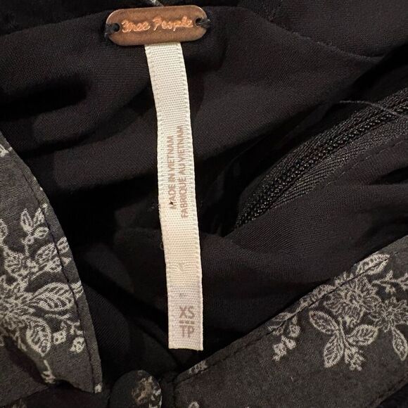 Free People Joaquin Floral-Print Chiffon Midi Dress $219 Size XS - Picture 15 of 15